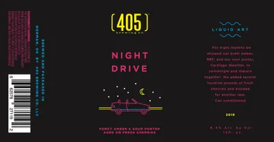 Night Drive label