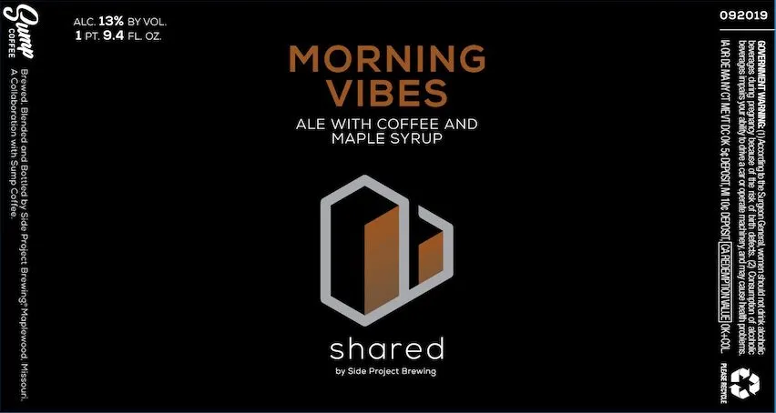 Morning Vibes — full label as filed with TTB