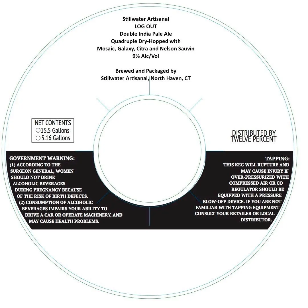 Log Out — full label as filed with TTB