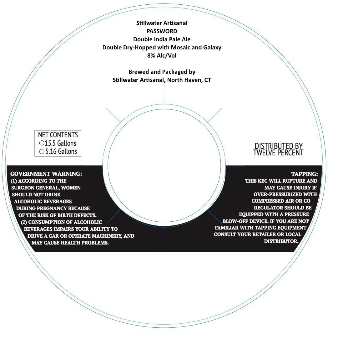 PASSWORD — full label as filed with TTB