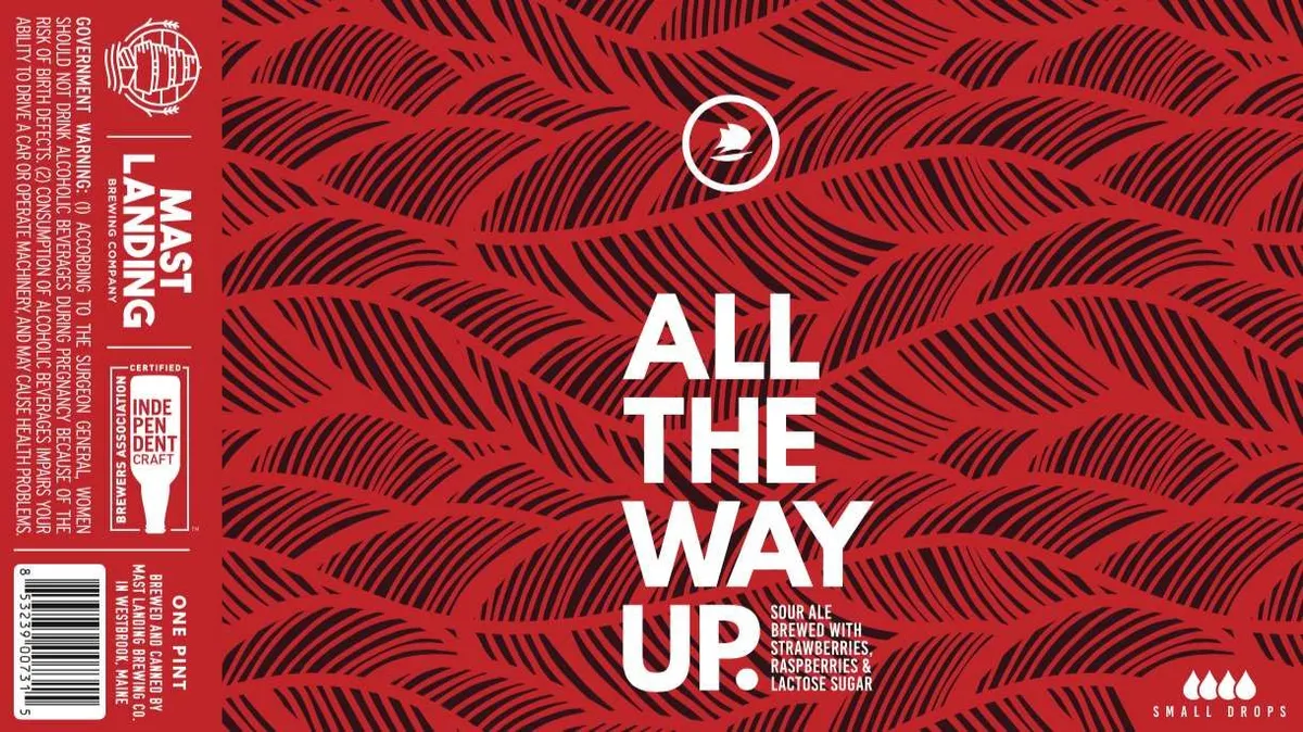 All The Way Up — full label as filed with TTB