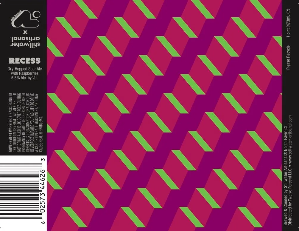 Recess — full label as filed with TTB