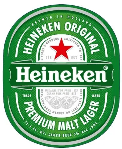 Heineken Original — full label as filed with TTB