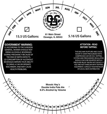 Mosaic Hay'z label