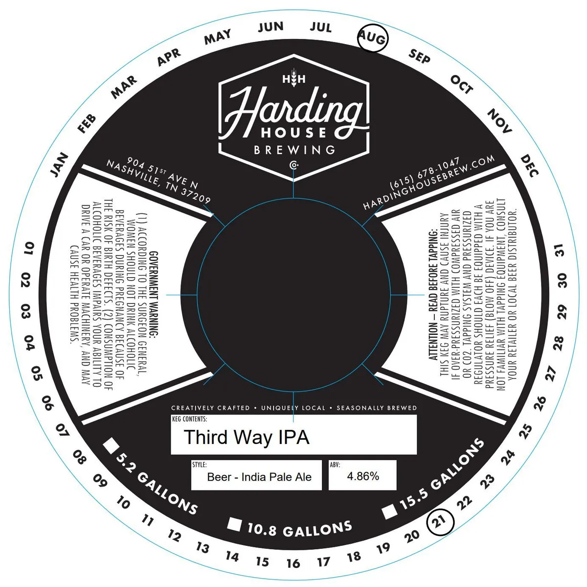 Third Way IPA — full label as filed with TTB