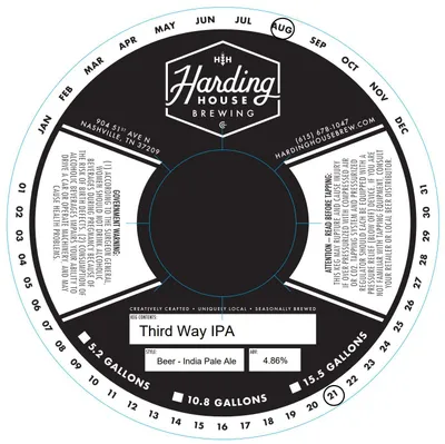 Third Way IPA label