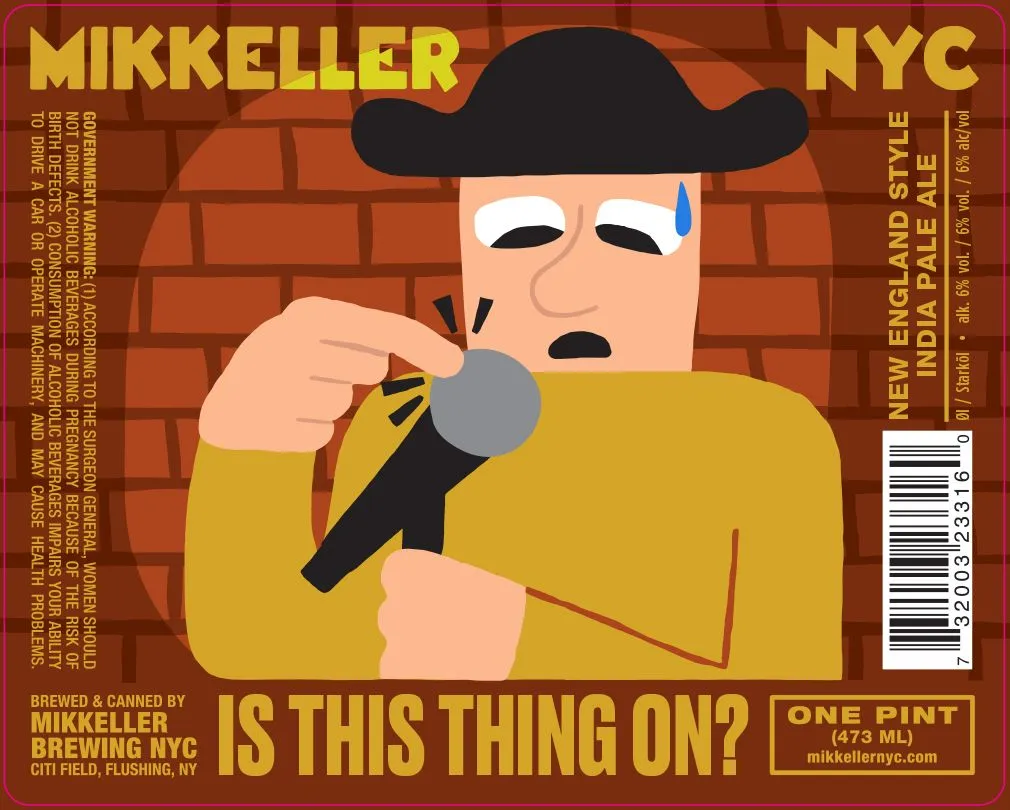 Is This Thing On? — full label as filed with TTB