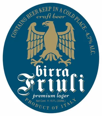Birra Friuli label