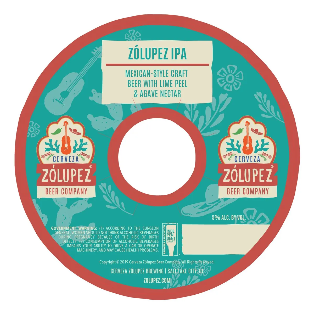 Zólupez IPA — full label as filed with TTB