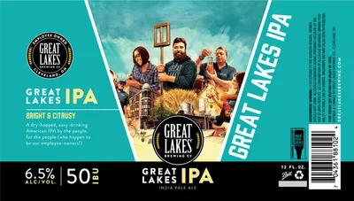 Great Lakes IPA label