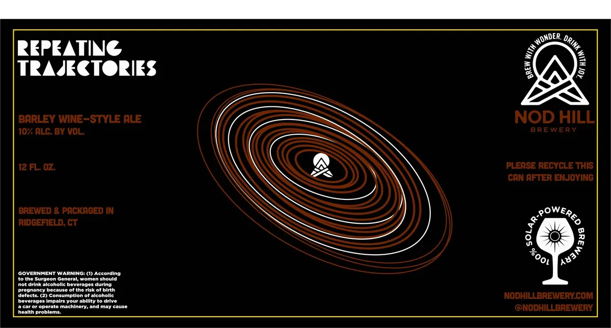 Repeating Trajectories — full label as filed with TTB