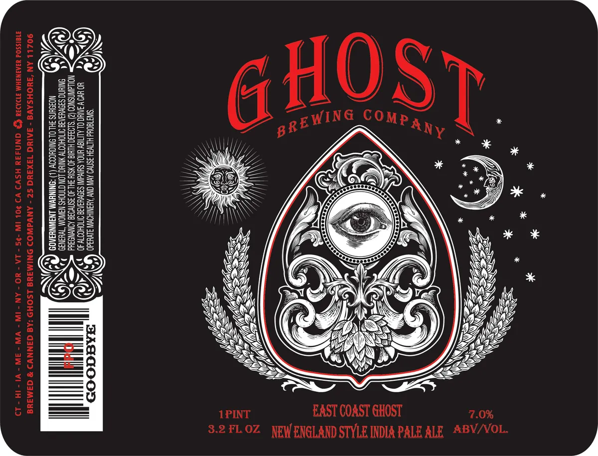 East Coast Ghost label