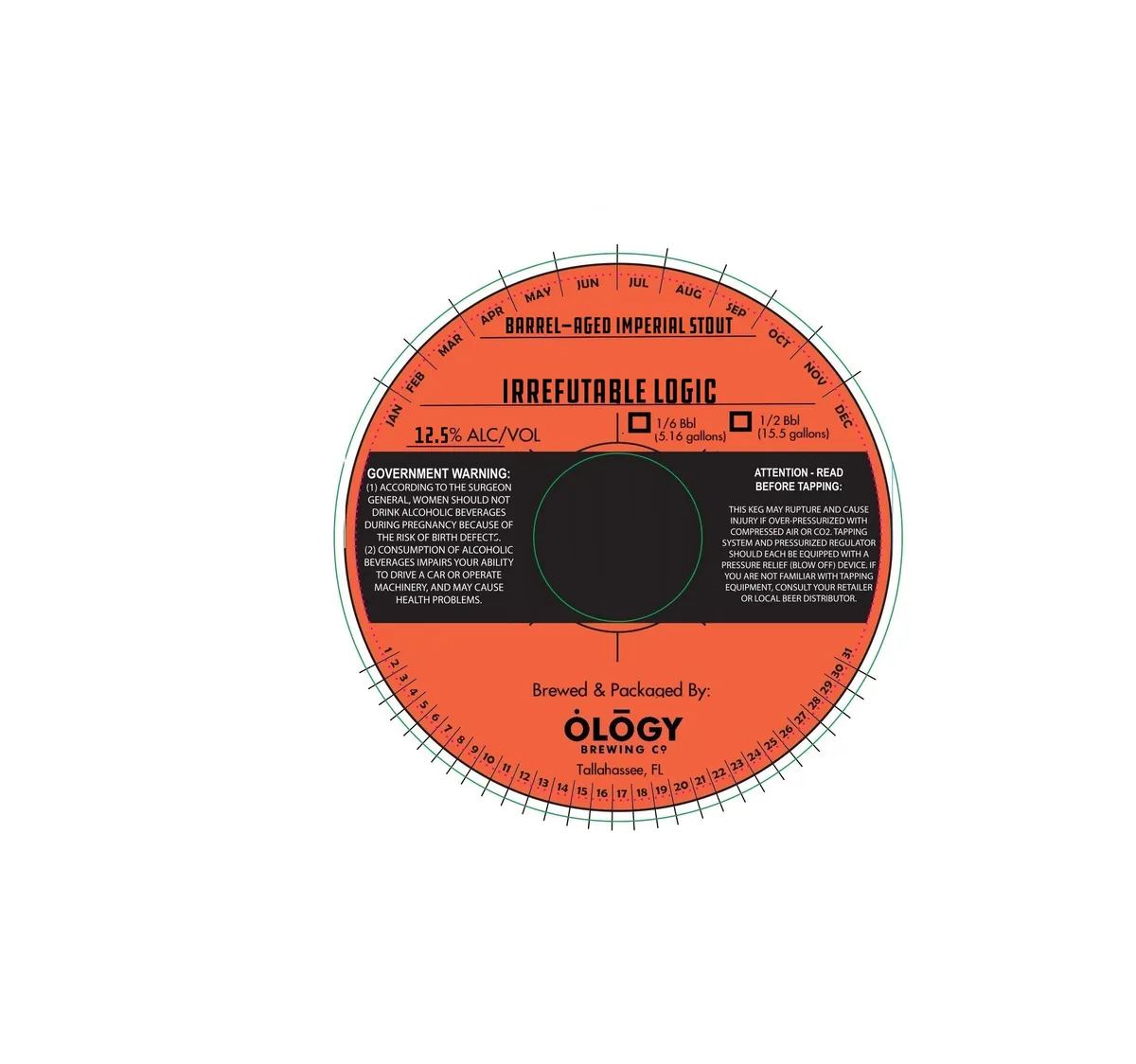 Irrefutable Logic — full label as filed with TTB