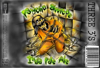 Psycho Simcoe label