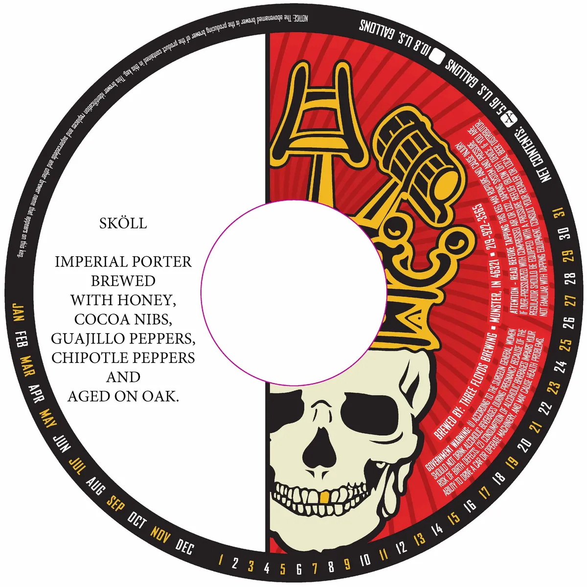 Sköll — full label as filed with TTB
