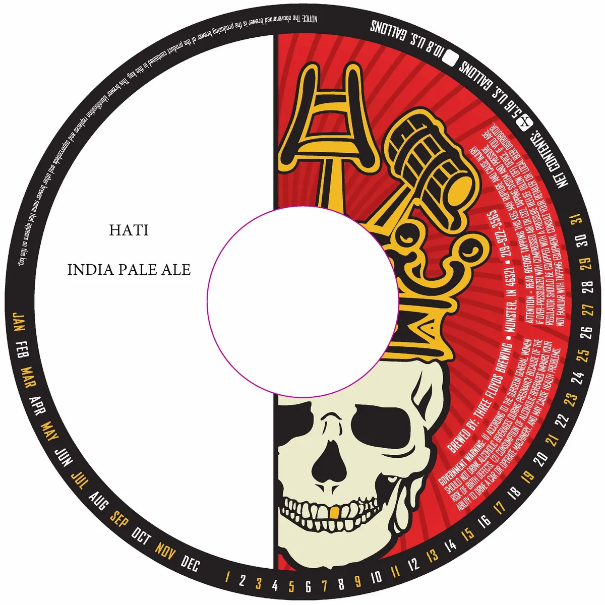 Hati — full label as filed with TTB