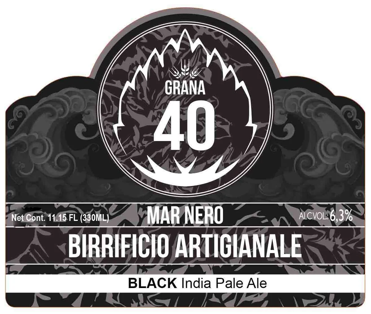 Mar Nero — full label as filed with TTB