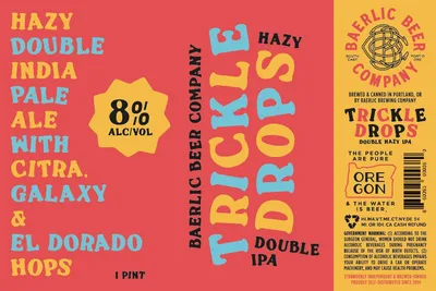 Trickle Drops label