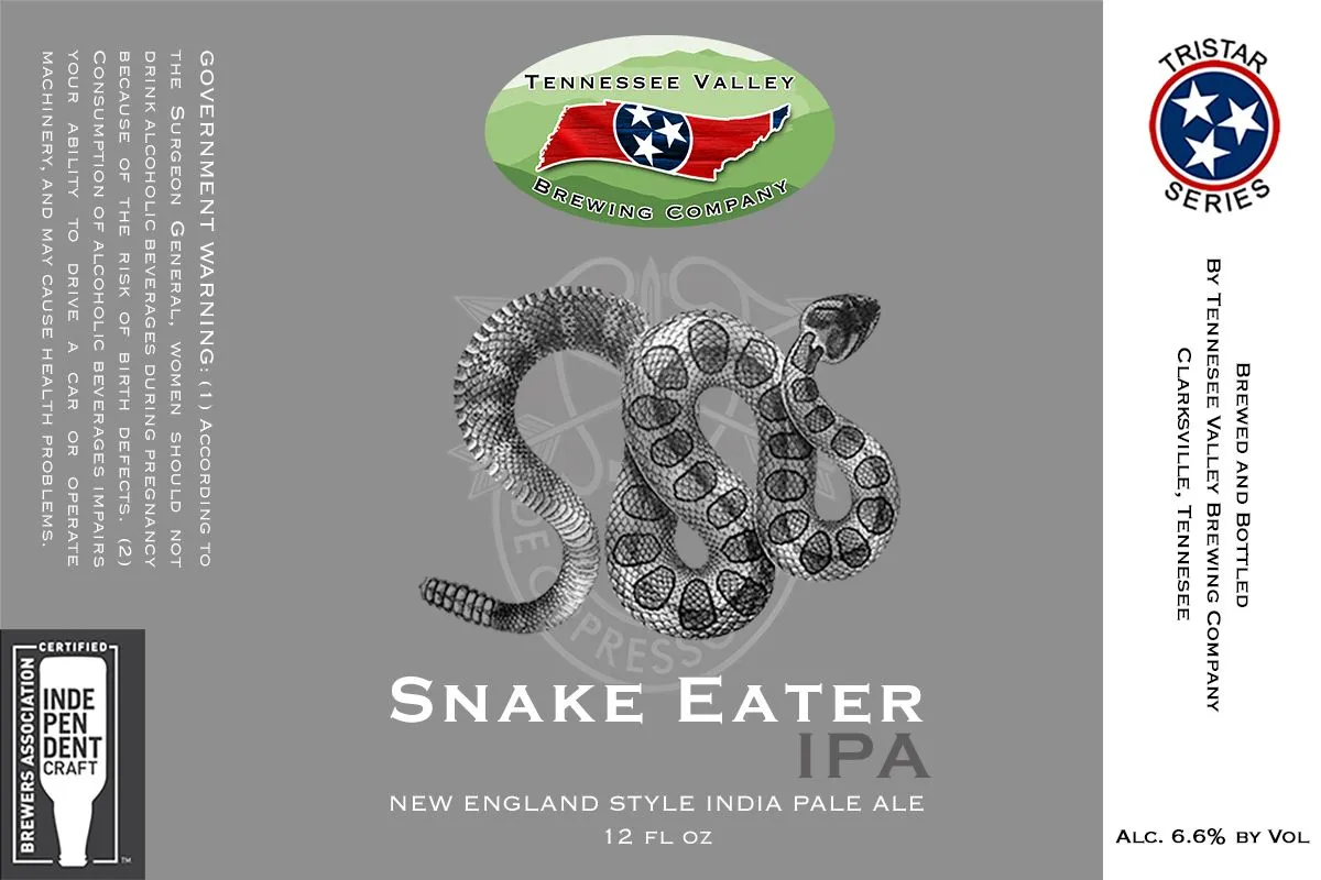 Snake Eater IPA — full label as filed with TTB