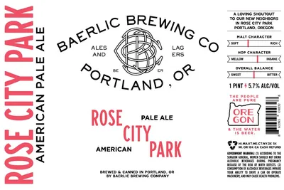 Rose City Park label