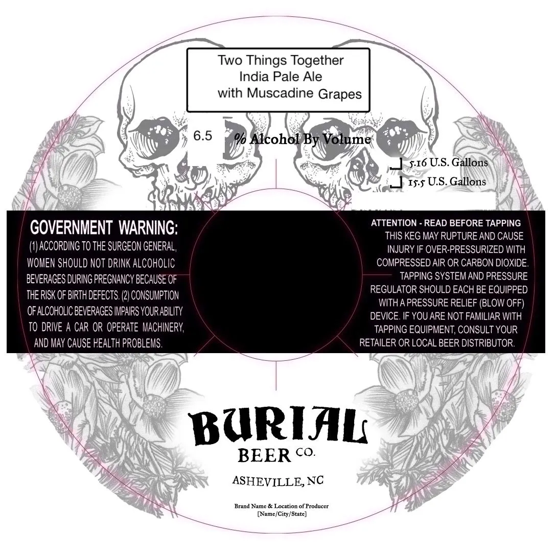 Two Things Together — full label as filed with TTB