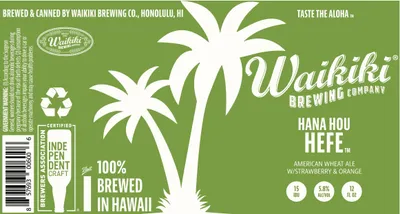 Hana Hou Hefe label