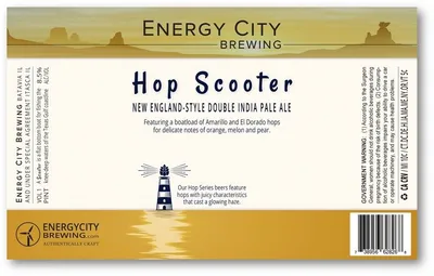 Hop Scooter label