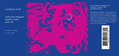 Cryoflayer 9.99 label