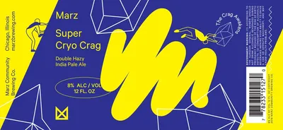 Super Cryo Crag label