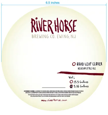 Quad Leaf Clover label
