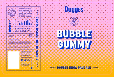 Bubble Gummy label