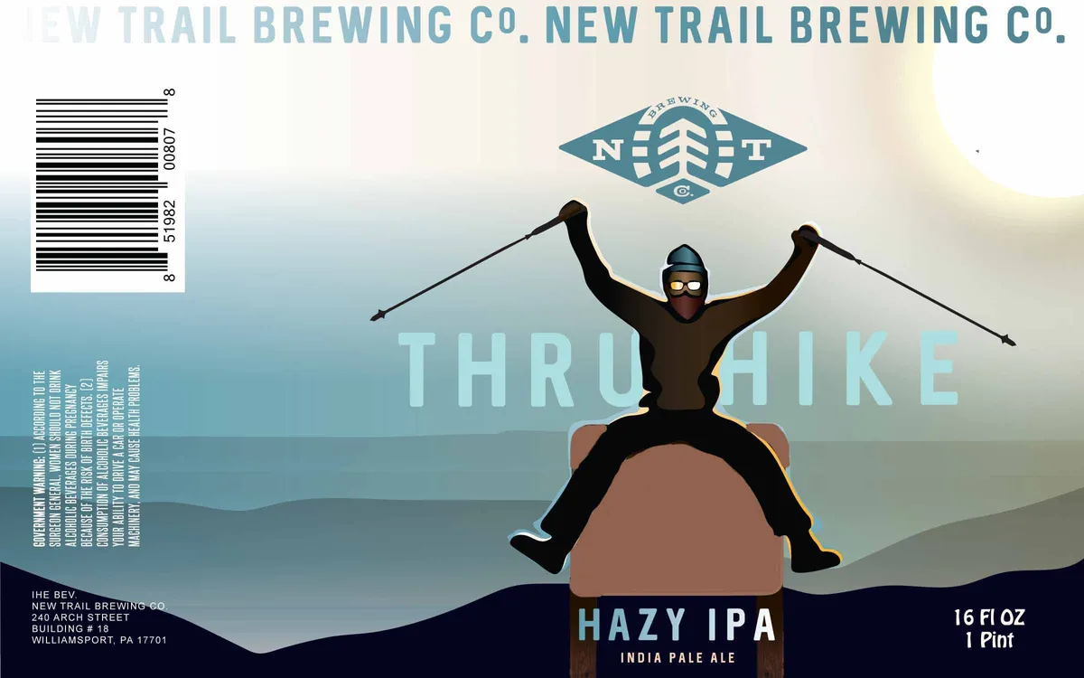 Thru Hike — full label as filed with TTB