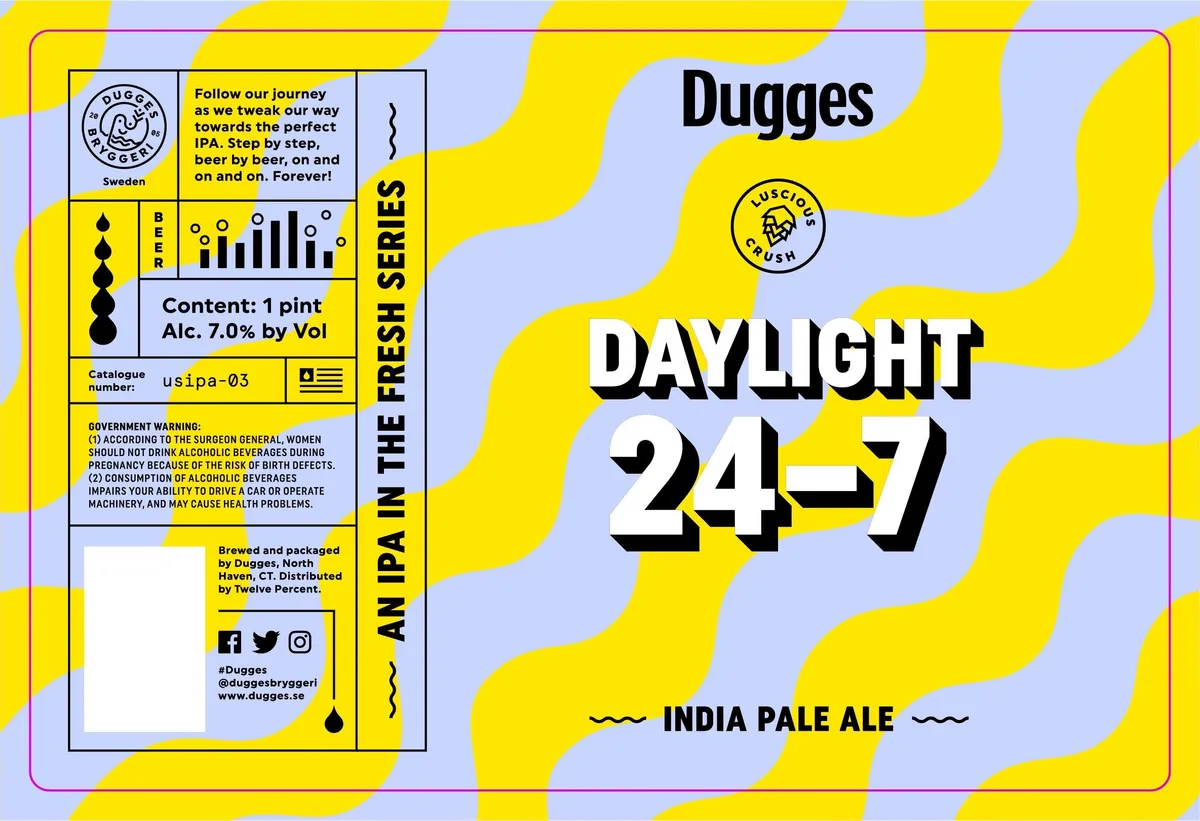 Daylight 24-7 label