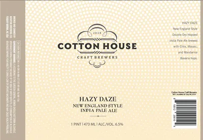 Hazy Daze label