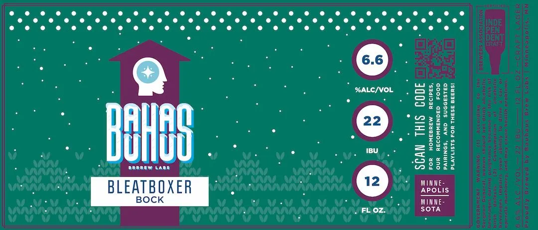 Bleatboxer Bock — full label as filed with TTB