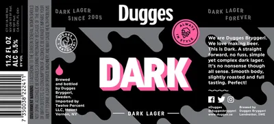 Dark label