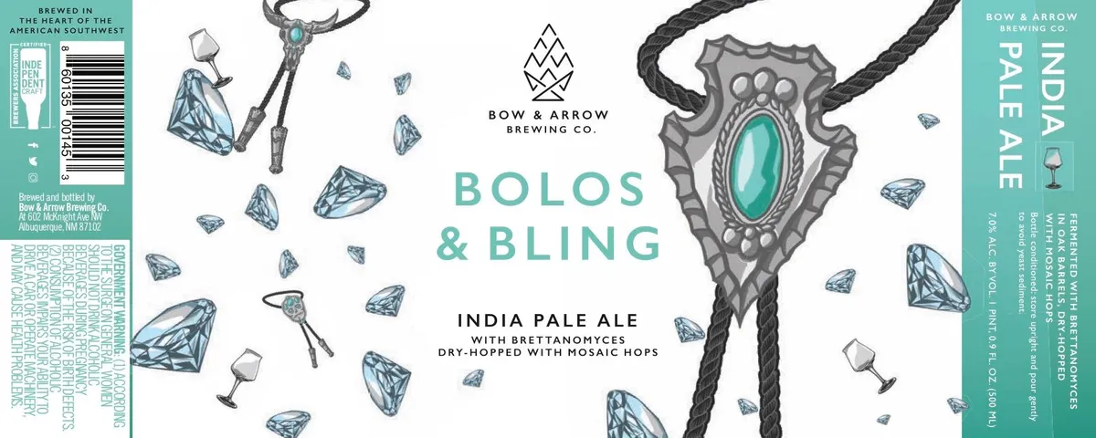 Bolos & Bling — full label as filed with TTB