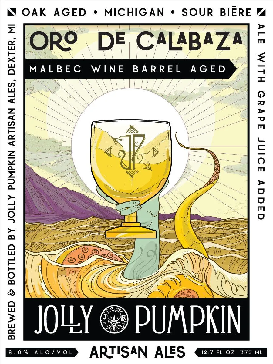 Oro de Calabaza — full label as filed with TTB