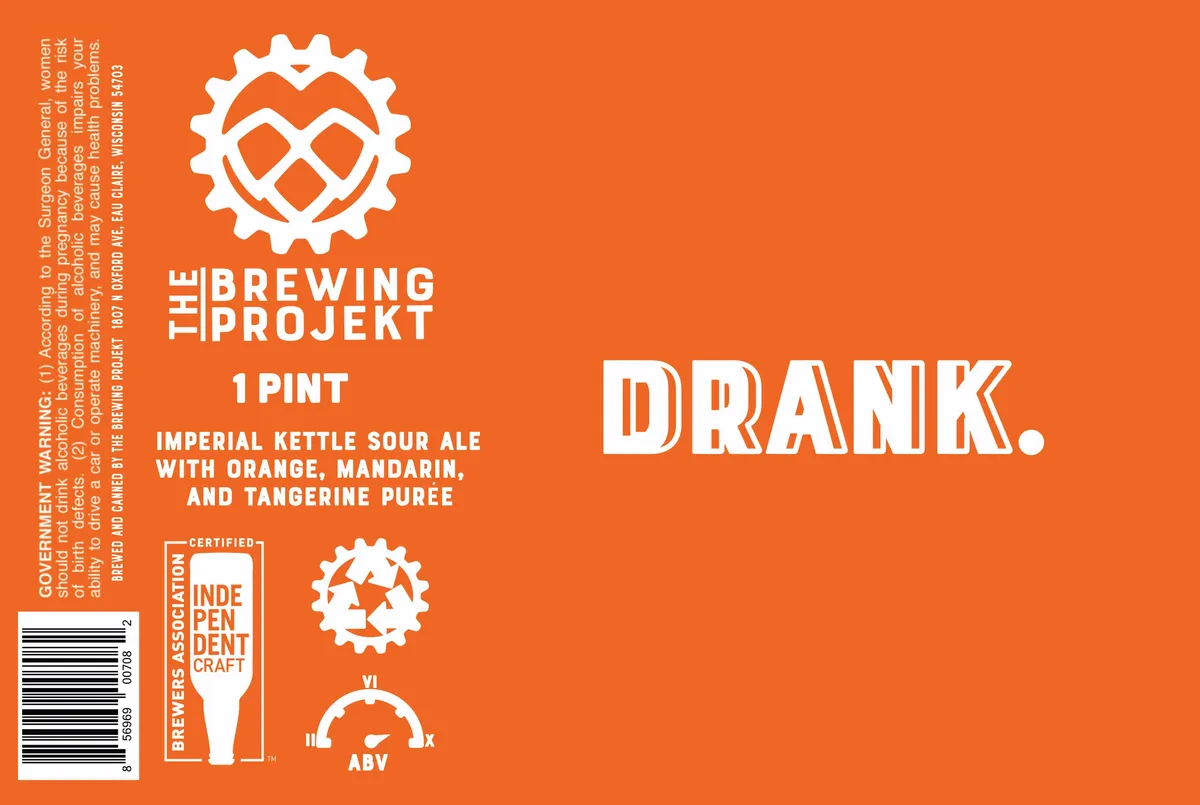Drank. — full label as filed with TTB