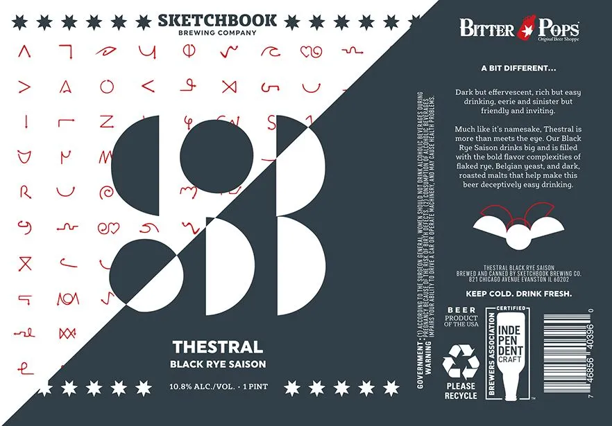 Thestral — full label as filed with TTB