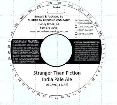Stranger Than Fiction label