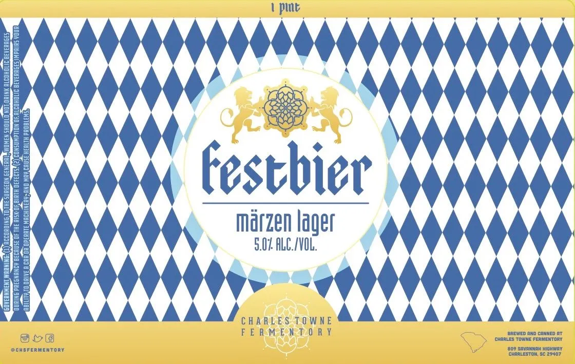 Festbier — full label as filed with TTB