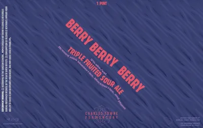 Berry Berry Berry label