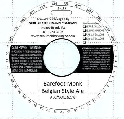 Barefoot Monk label