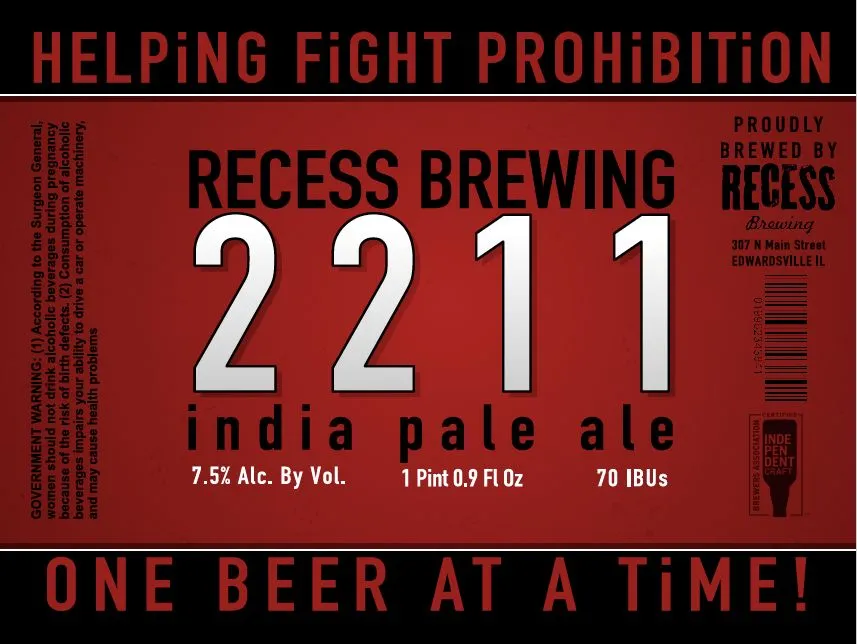2211 — full label as filed with TTB