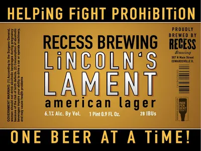 Lincoln's Lament label