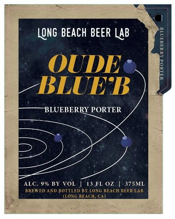 Oude Blueb label