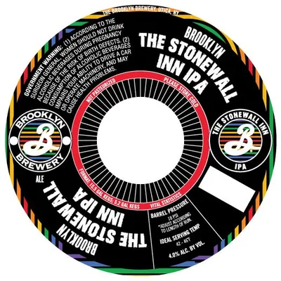 The Stonewall Inn IPA label