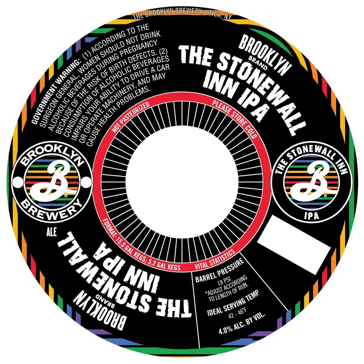 The Stonewall Inn IPA — full label as filed with TTB