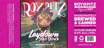 Laydown Stay Down label